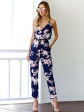 Stunncal V Neck Sling Jumpsuit
