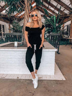 Stunncal One Shoulder Jumpsuit