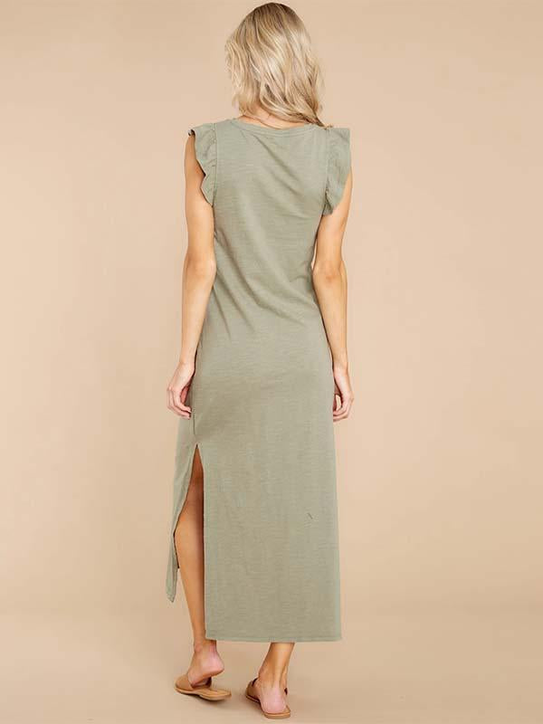 Stunncal Ruffled Loose Dress