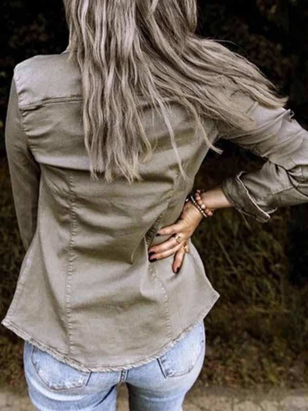 Stunncal Trendy Denim Tops