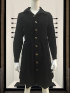 Stunncal Single-Breasted Long-Sleeved Dress(4 colors)