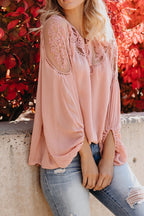 Stunncal Sweet Love Floral Embroidery Shirt - 3 Colors