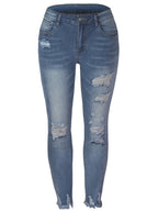 Stunncal Slim Fit Ripped Jeans (3 colors)