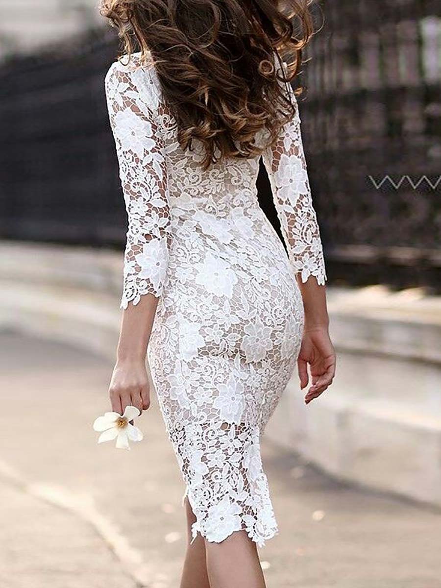 Stunncal Sexy Lace Dress