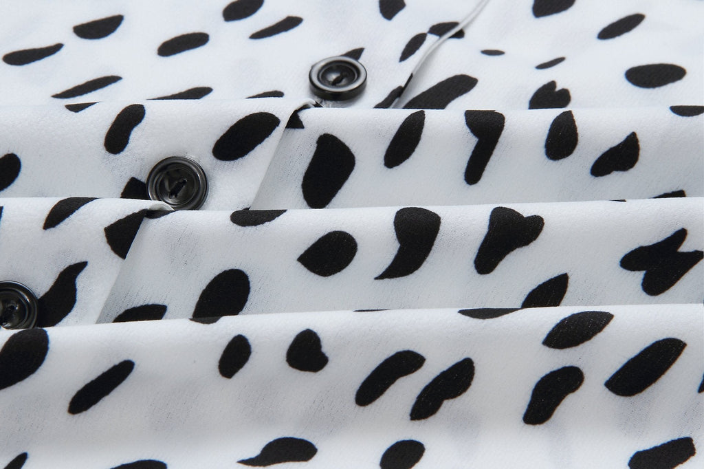 Stunncal Leopard Print Long Sleeve Shirt