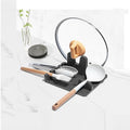 Silicone Utensil Rest and Pot lid holder with Drip Pad