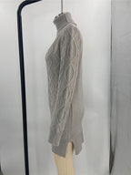 Stunncal Solid Color Slim Long Sleeve Turtleneck Sweater