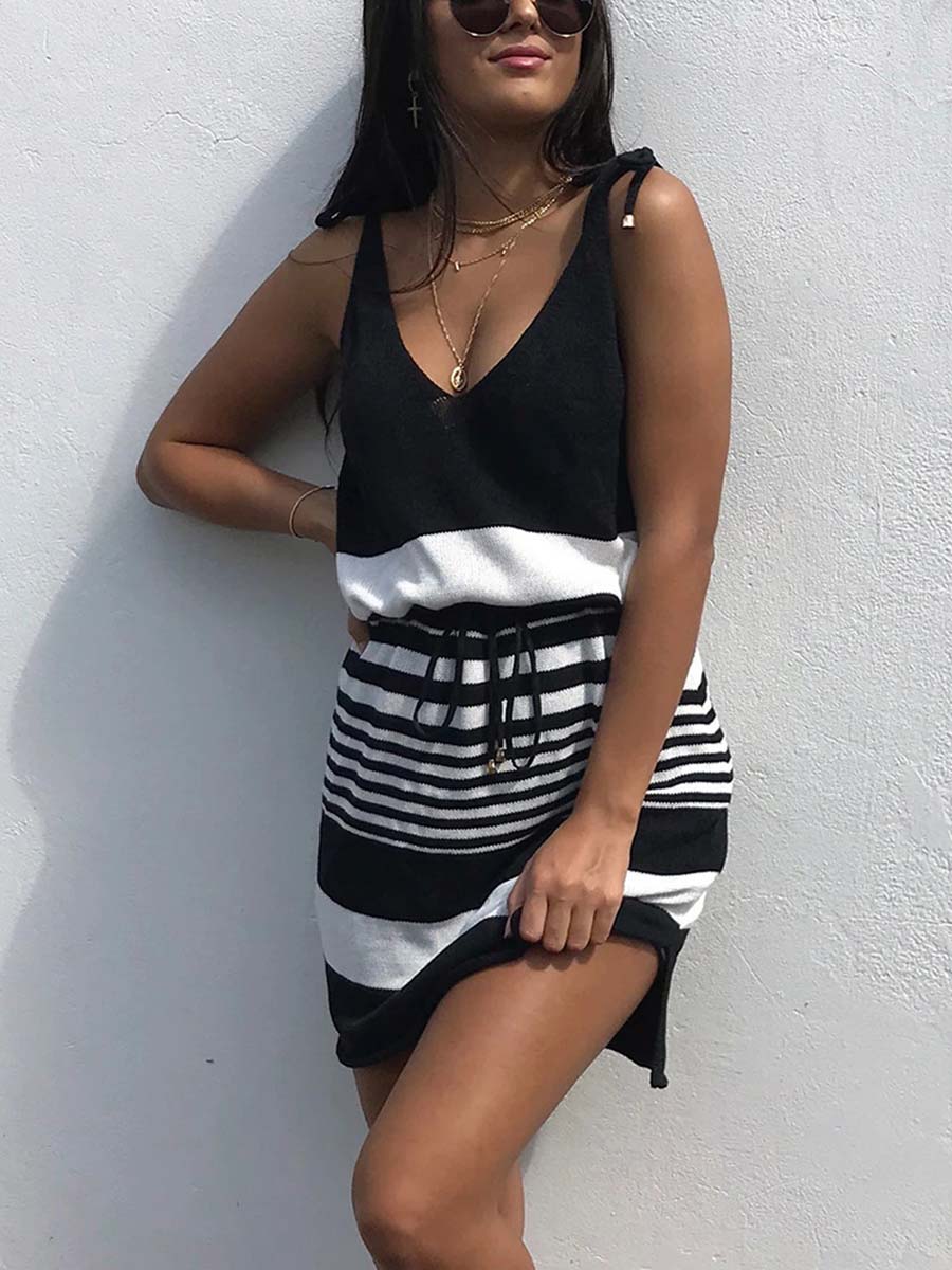Stunncal Casual Knit Skirt