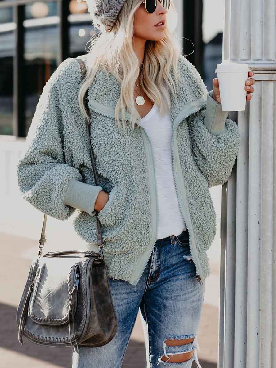 Stunncal Furry Pocket Coat