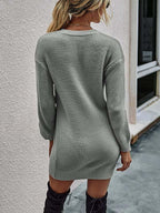 Stunncal Button Knitted Dress