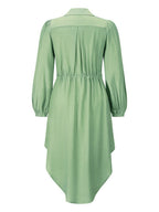 Stunncal Long-Sleeved Waist-Skimming Dresses