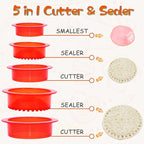 Sandwich Cutter and Sealer, 5 PCS