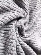 Stunncal off-Shoulder Knitted Sweater