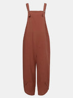 Stunncal Solid Color Casual Nine-point Back Pants (8 Color)