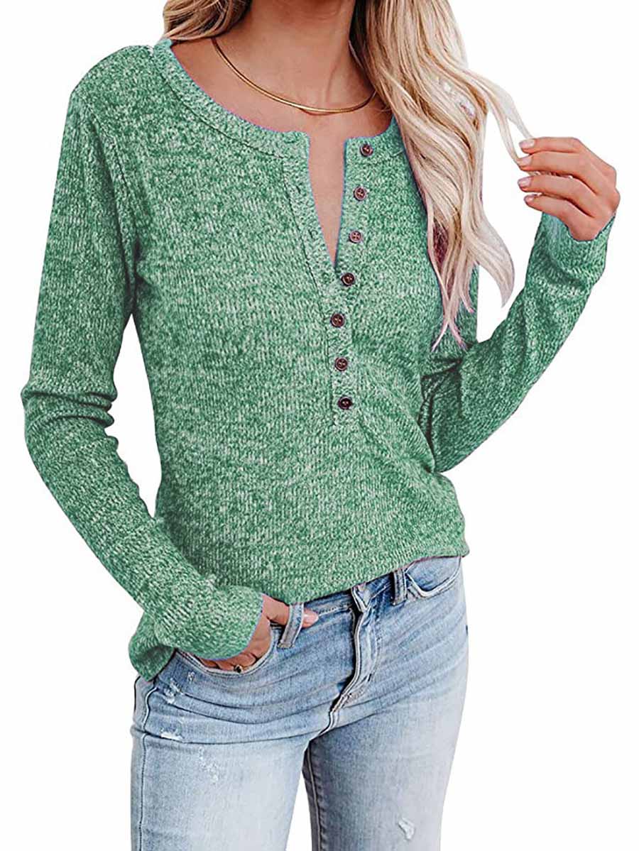 Stunncal Round Neck Casual T-Shirt