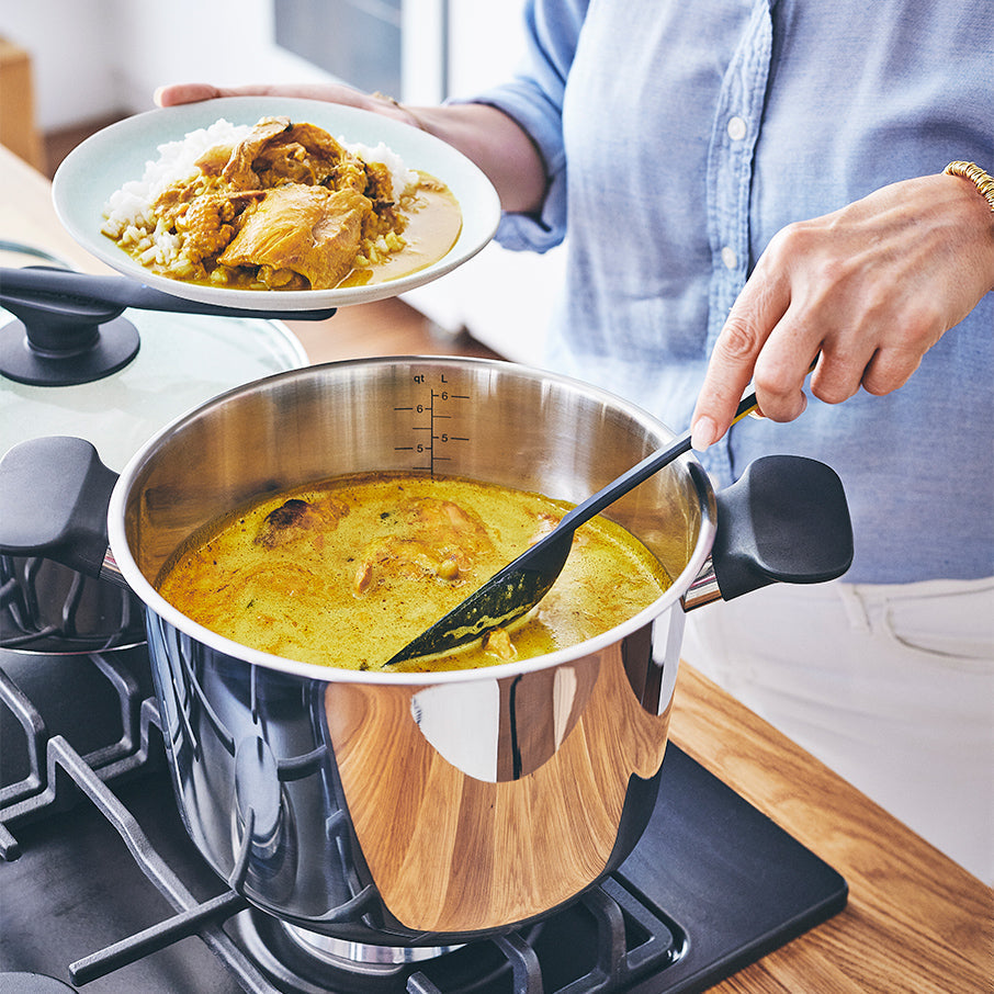 Hot Sale Daily Universal cookware 7.4QT/7L Stockpot with glass cover