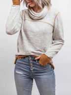 Stunncal Piled Collar Sweatshirt