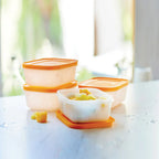 FREEZER KEEPER SMALL LOW - FREEZER CONTAINERS (4 PACK)