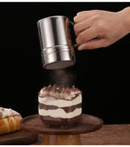 Powdered Sugar Shaker Duster With Handle -pack of 2