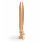 Wooden Rabbit Toast Tongs
