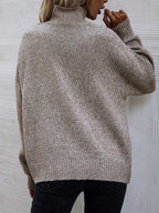 Stunncal Loose Round Neck Pullover Twist Sweater