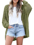Stunncal Loose Sweater Cutout Knit