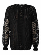 Stunncal Lace Hollow Sweater