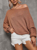 Stunncal Fashion Off-shoulder Sweater