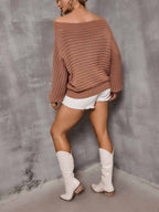 Stunncal Fashion Off-shoulder Sweater