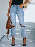 Stunncal Stretch Loose Jeans