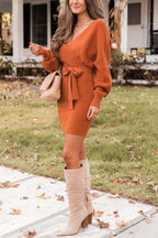 Stunncal Future Happiness Chelsea Wrap Sweater Dress