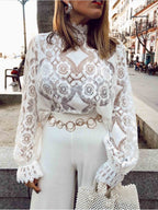Stunncal Sexy Lace Tops