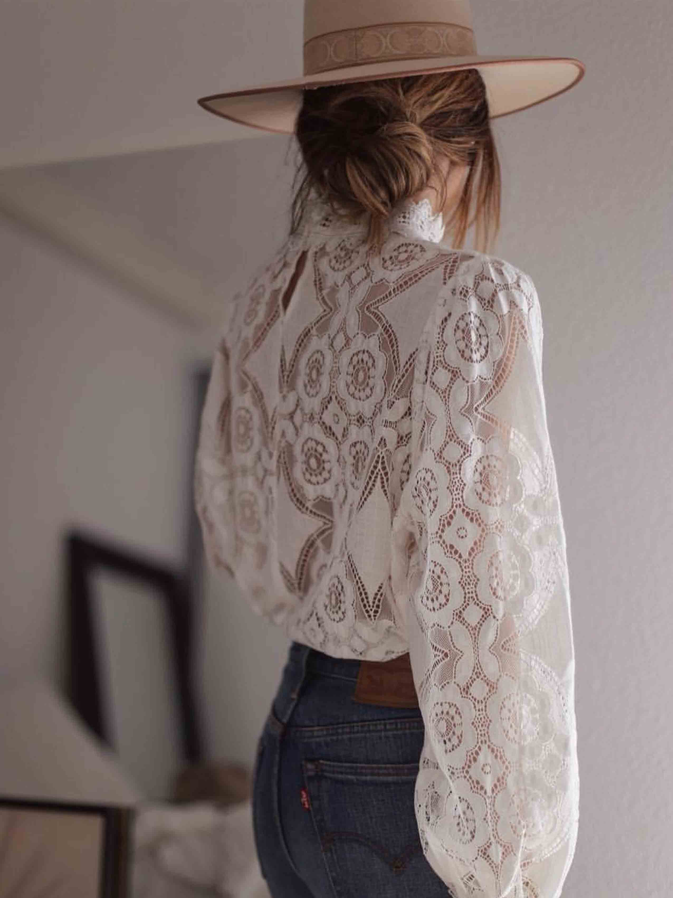 Stunncal Sexy Lace Tops